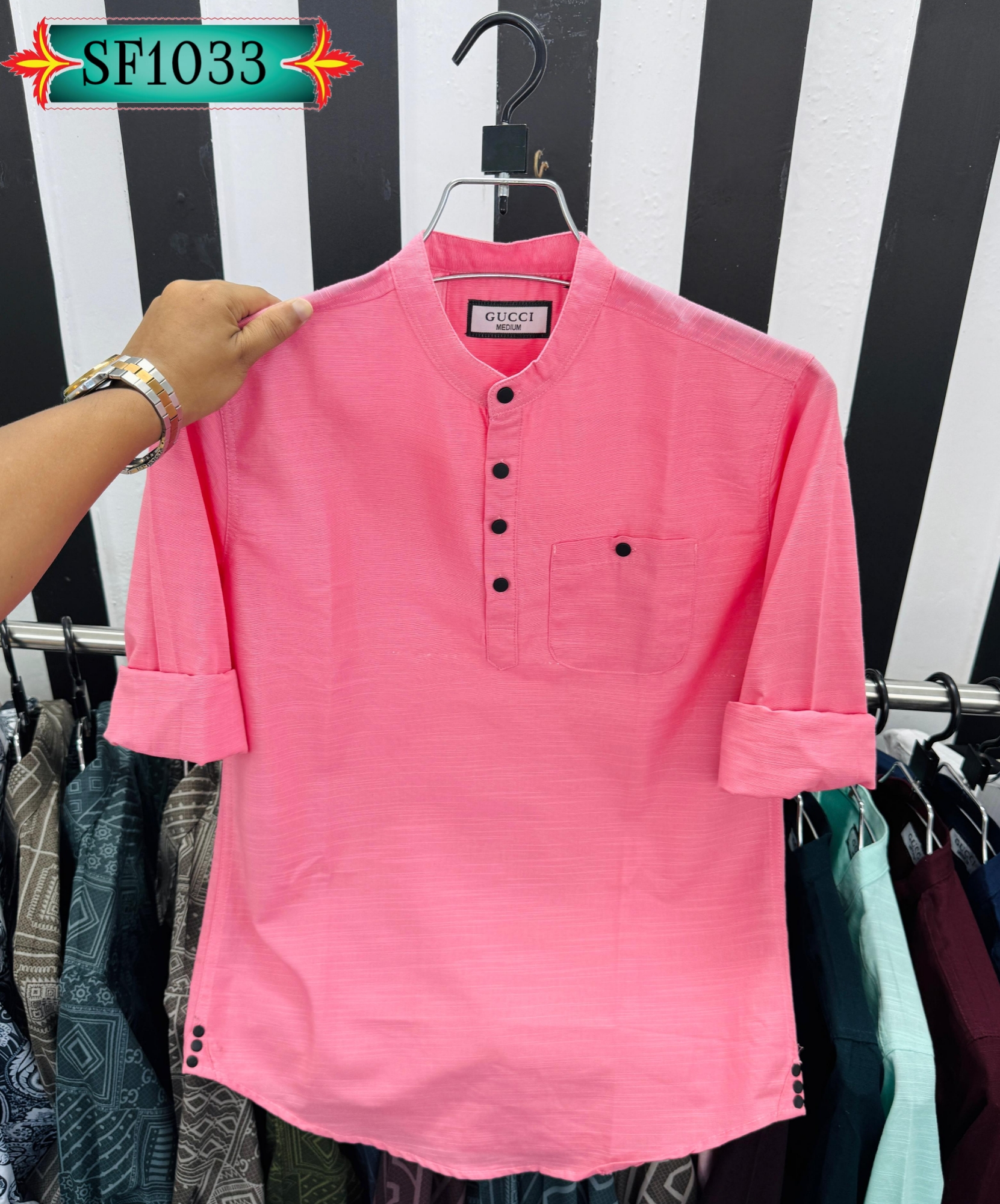 Fabrics cotton full sleeve Katwa