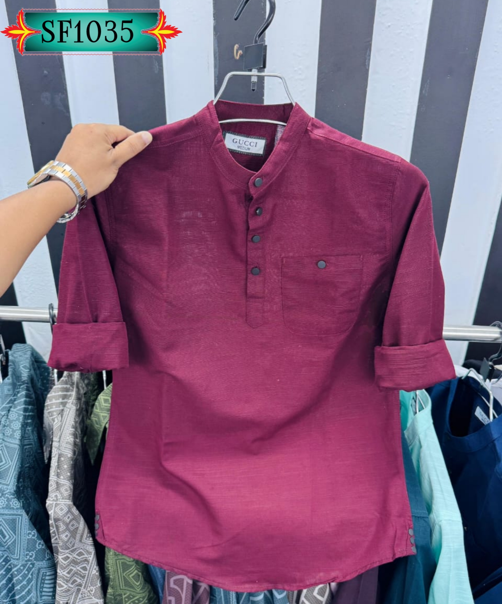 Fabrics cotton full sleeve Katwa