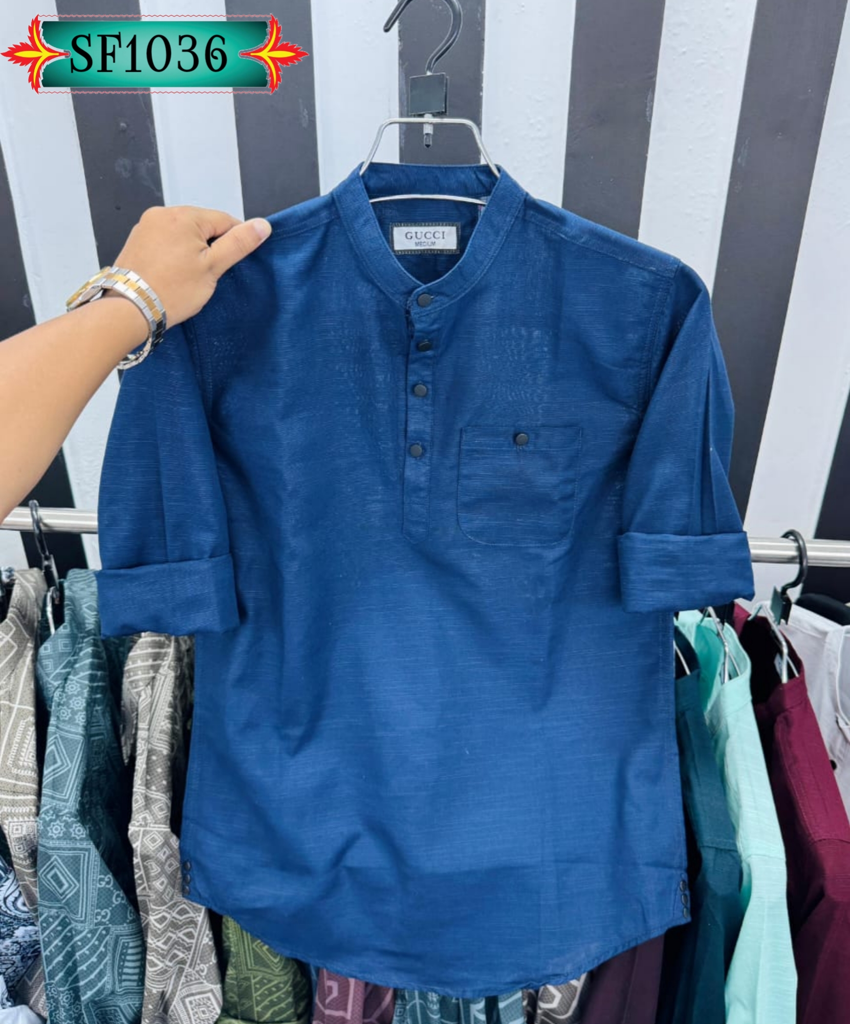 Fabrics cotton full sleeve Katwa