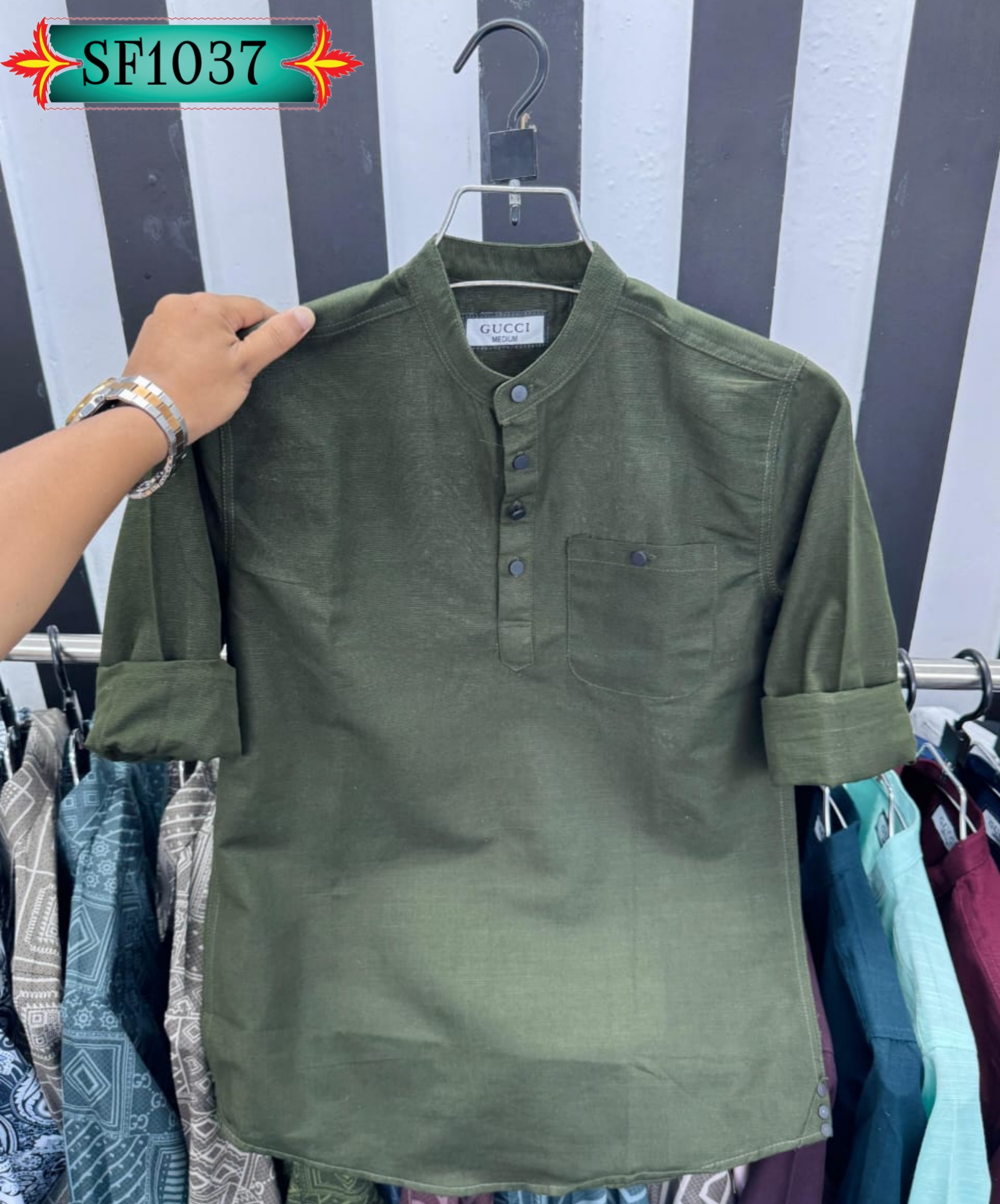 Fabrics cotton full sleeve Katwa