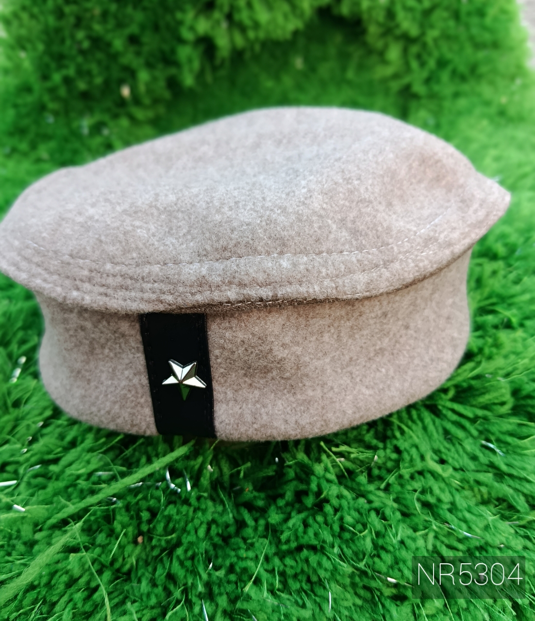 আফগান টুপি ক্রিম কালার NR5304