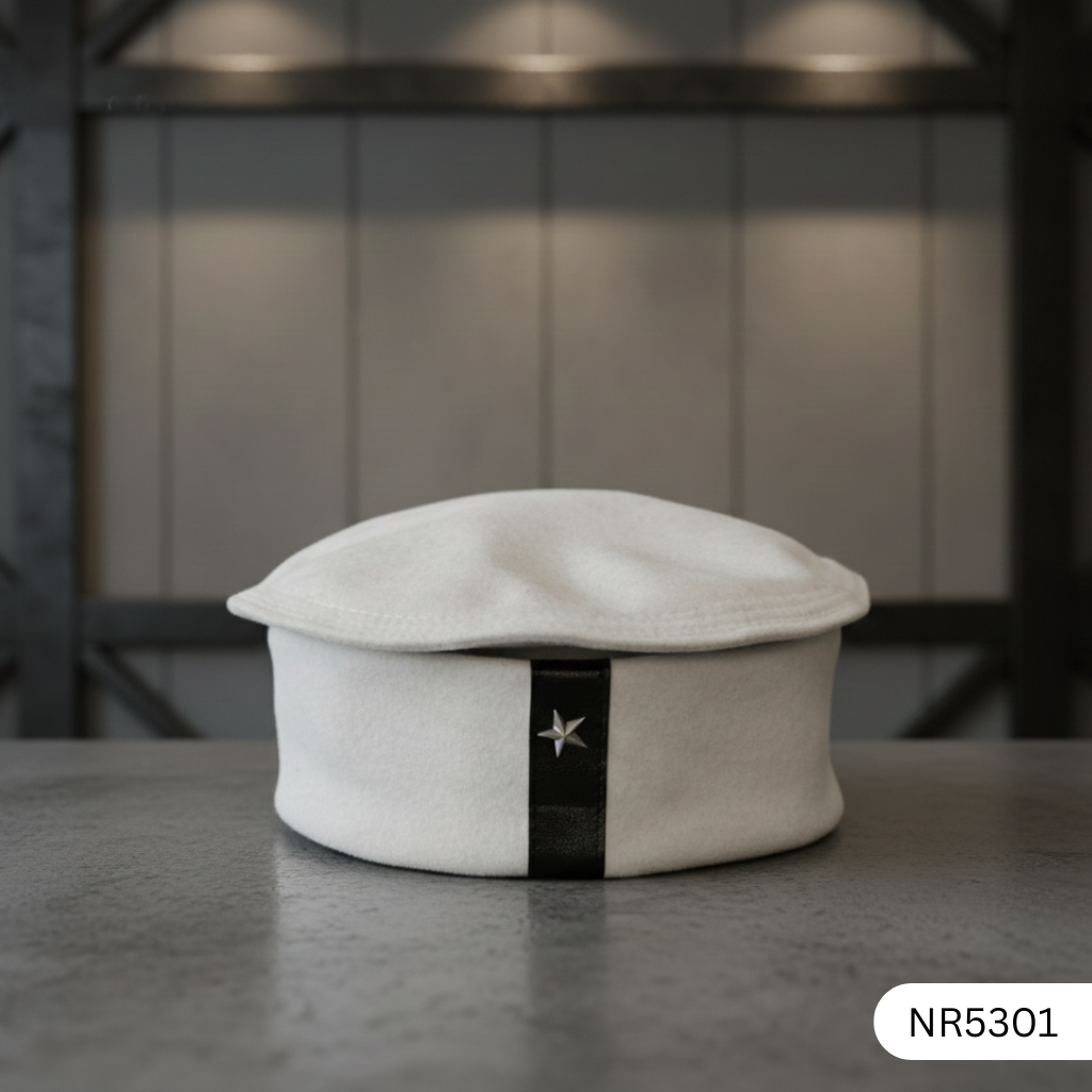 আফগান স্টাইলের টুপি- সাদা