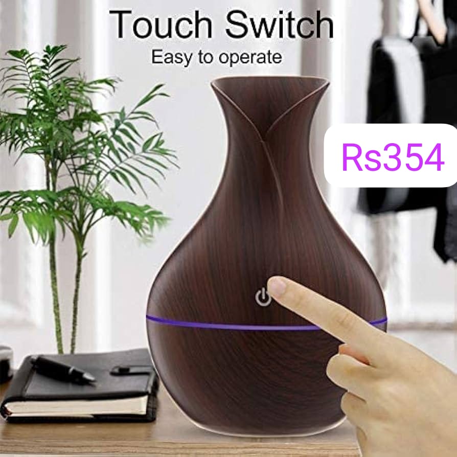 Ultrasonic Aroma Humidifier with Color Changing LED