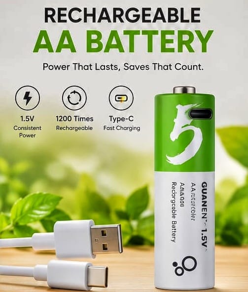 1.5V Rechargeable AA Battery