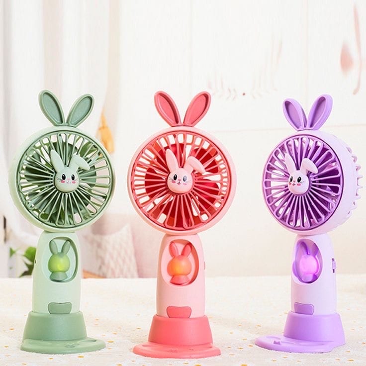 Mini LED Cartoon Fan