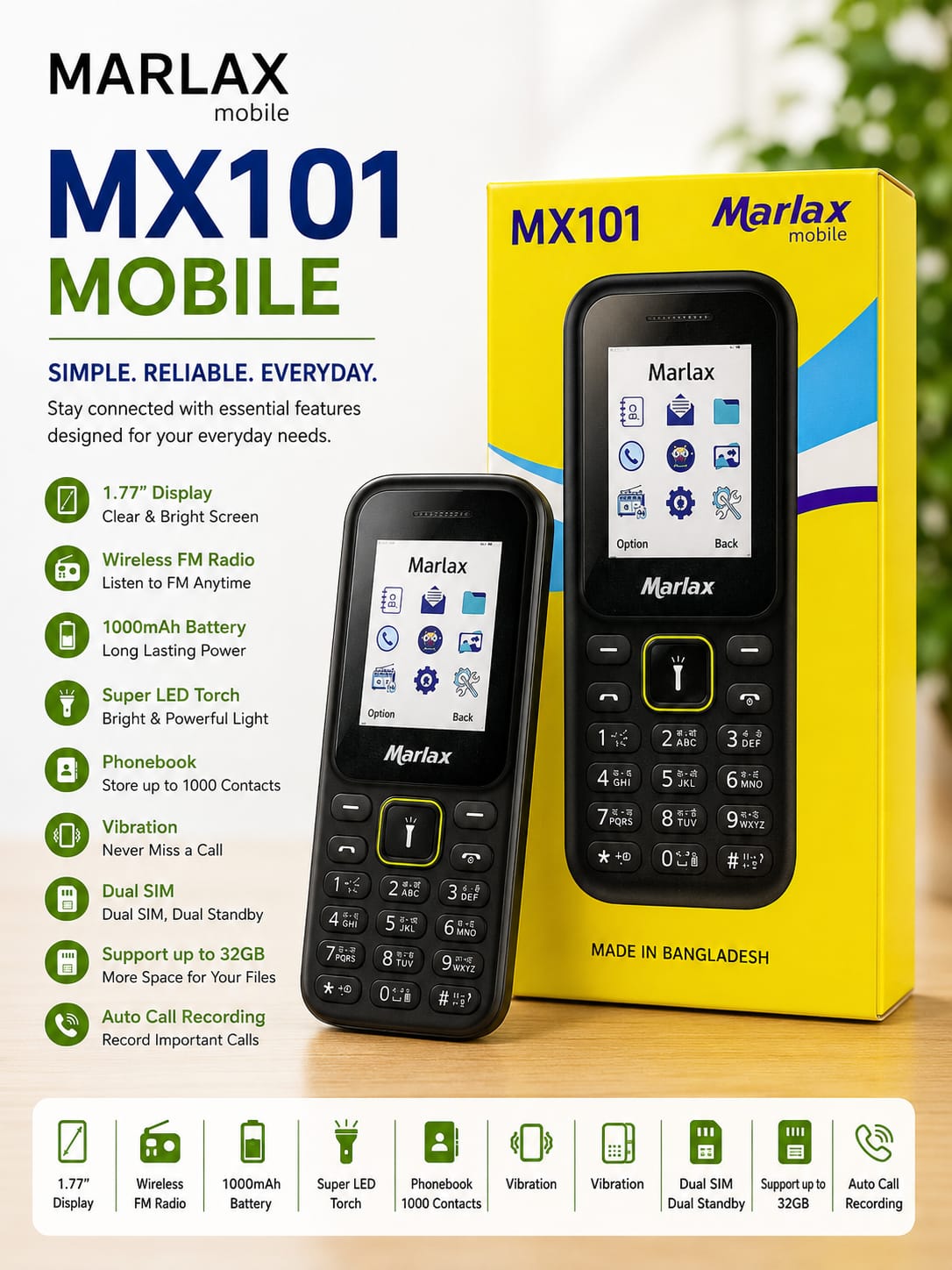 Marlax MX101 Mobile